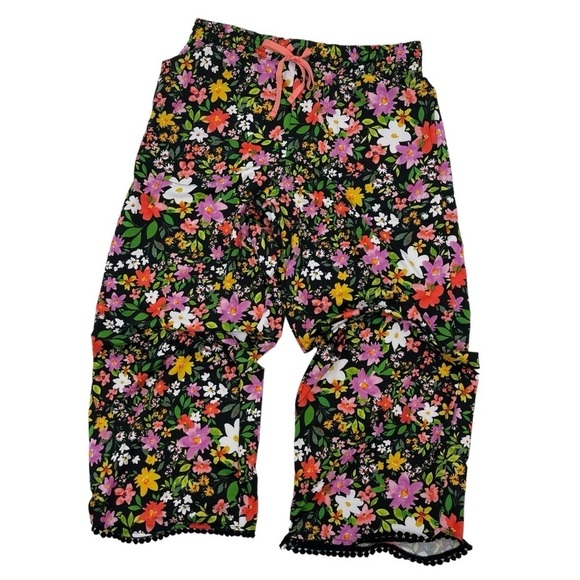 CUDDL DUDS Women’s Size XS Black Floral Pajamas cropped pant pajama set NWT - Picture 5 of 11